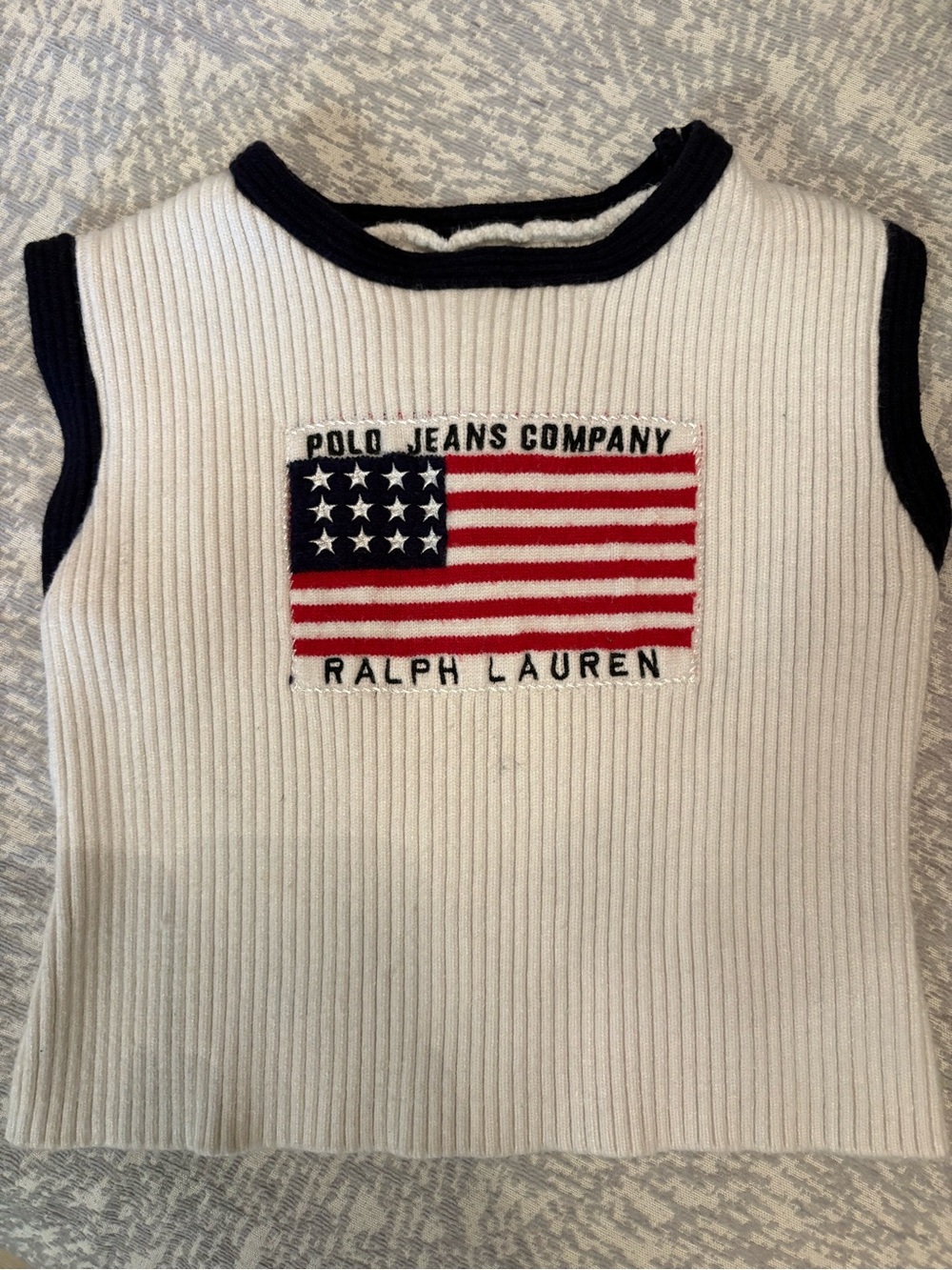 Ralph Lauren Polo Jeans Company Ribbed Tank Top